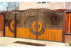 Porți metalice, porți cu lemn, plase de gard - imagine 3