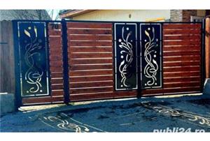 Porți metalice, porți cu lemn, plase de gard