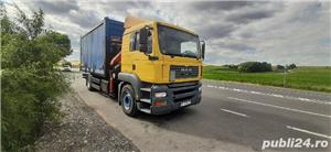 Transport marfa camion cu Macara