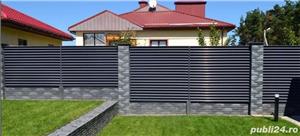 Gard metalic jaluzele  - imagine 5