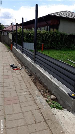 Gard metalic jaluzele  - imagine 2