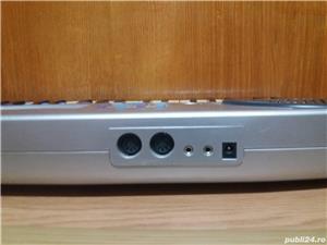 Orga pian Yamaha PSS-380 / MQ-810, USB / Delson CK49 MIDI husa microfon casti adaptor / pedala - imagine 3