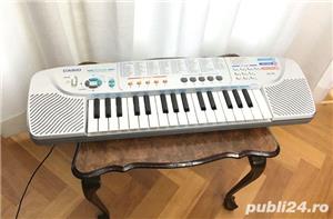 Orga clapa pian Technics PCM SX-K50 Casio Yamaha expander sintetizator Pedala acustica pe jack 6.3mm - imagine 8