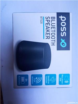  Boxa  portabila BTS20, bluetooth, 2 W, autonomie 8 ore, Negru 