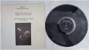 vinil disc muzica clasica simfonica Brahms casa discuri Eterna Germania