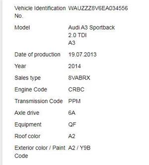 Radiator INTERCOOLER orginal ptr. A3 2013, automat, motorizare 1,968 . - imagine 5