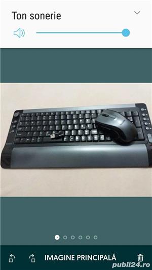tastatura si maus wireless  - imagine 2