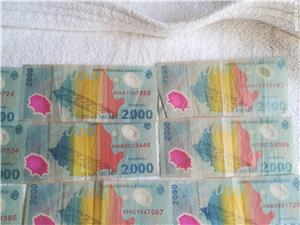 bancnote 2000 lei cu eclipsa 19 bucati - imagine 4