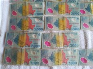 bancnote 2000 lei cu eclipsa 19 bucati - imagine 5
