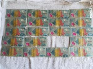 bancnote 2000 lei cu eclipsa 19 bucati