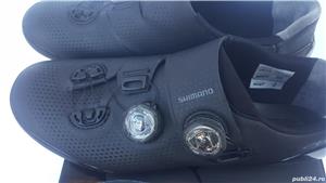 Papuci ciclism SHIMANO S-PHYRE XC9 Black - imagine 4