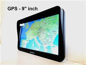 Navigatie -GPS 9" inch HD,16GB,Program actualizat la zi. Truck TIR Camion Auto.NOU. Garantie.