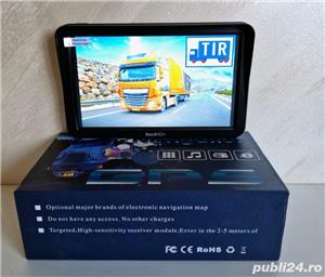Navigatie -GPS 9" inch HD,16GB,Program actualizat la zi. Truck TIR Camion Auto.NOU. Garantie. - imagine 7