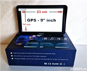 Navigatie -GPS 9" inch HD,16GB,Program actualizat la zi. Truck TIR Camion Auto.NOU. Garantie. - imagine 5
