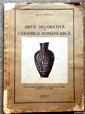 Arta decorativa in ceramica romaneasca, Iuliu Moisil