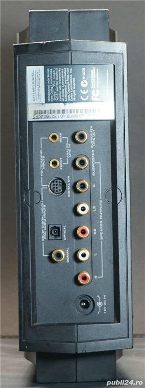 Sistem audio amplificator statie Creative Technics Eltax 6.1 Technics SH 8040- 1982- space effect - imagine 9