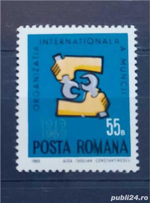 Timbre 1969 Organizatia Internationala a Muncii MNH