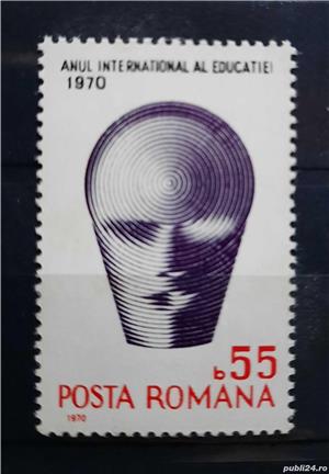 Timbre 1970 Anul International al Educatiei MNH