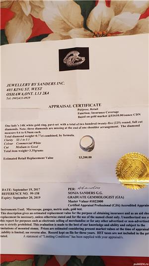 Inel Aur & Diamante - imagine 3