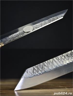 Cutit japonez Kiritsuke, otel premium - imagine 5