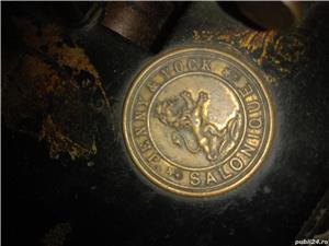 Vănd  mașină cusut manuală vintige grecească - imagine 2