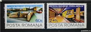 Timbre 1982 Metroul Bucuresti MNH