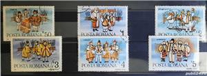 Timbre 1986 Obiceiuri folclorice romanesti de Anul Nou