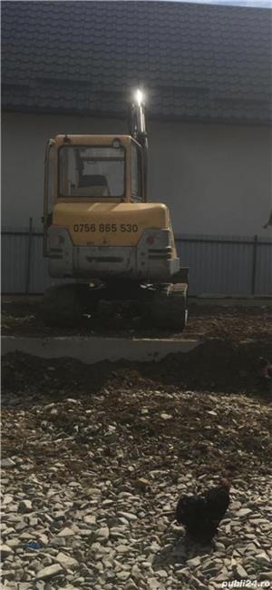 Ofer servicii cu excavator 4,5 tone Camion 10,5 tone Compactor 2,5 tone - imagine 2