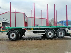 Remorci forestiere ZASLAW- cu platforma si racoante - transport lemn - OFERTĂ SPECIALĂ 2025 ! - imagine 8