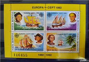 Timbre 1992 EUROPA - 500 de ani de la descoperirea Americii MNH