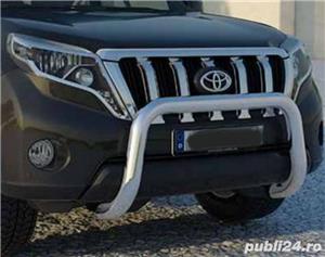 Bullbar oțel inox masiv berbec bulbar bară protecție  - imagine 5