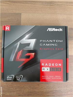 Placa video AsRock PHANTOM GAMING Radeon RX 550 2GB 128bit - imagine 1