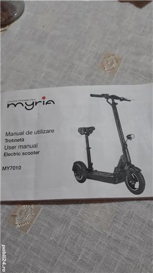 Trotineta electrică tip scooter Myria  MY7010 - imagine 1