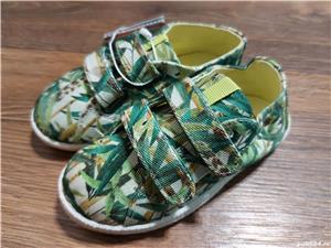 Adidasi ZARA pentru copii, noi, nr.22, verde alb