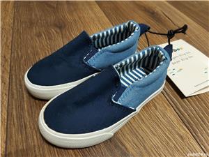 Tenisi KUNIBOO pentru copii, noi, nr.22, albastrii