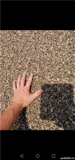 Transport marfa margaritar Sort nisip piatra concasata moloz pământ negru galben nisipos mranita  - imagine 6