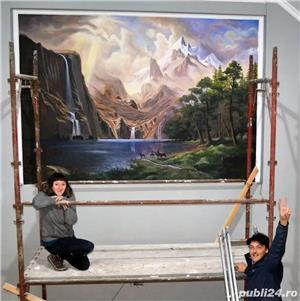 Pictura profesională pe perete interior și exterior  - imagine 2