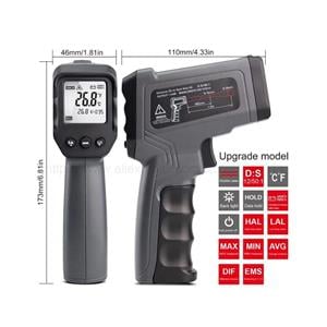 Termometru industrial infrarosu laser (intre -50C si + 1600C) non contact