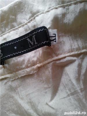 Camasi dama - crem, albastru - imagine 5