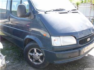 punte axa spate cu roti duble si simplu cu diferential camioneta microbuz ford transit motor 2,5  - imagine 6