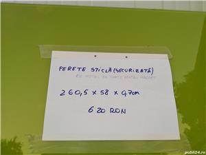 Sticlă decorativă (securizată) pentru pereți - bucătării, foișoare, terase, etc  - imagine 2