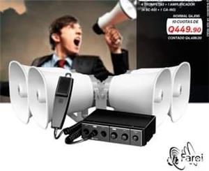 Statie auto woofer TOA Auna Westfalia sonorizare autocar TOA - CA-160 2 microfoane AUX IN - imagine 5