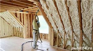 Izolație cu spuma poliuretanică