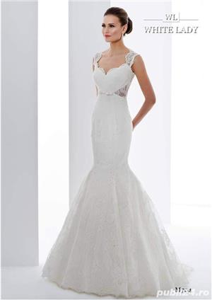 Rochie Mireasa - White Lady Marime 36 - imagine 2