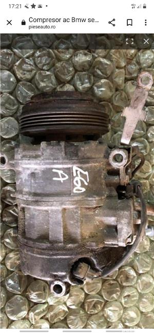 compresor klima bmw seria 5 e60 model dupa 2007 motor m57d3 - imagine 4