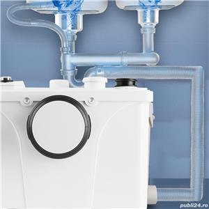 Pompa cu tocator pentru toaleta, model Sonnewelt 700 - imagine 6