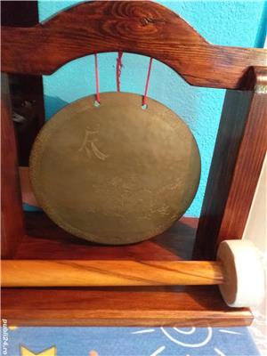 Gong din lemn si cupru