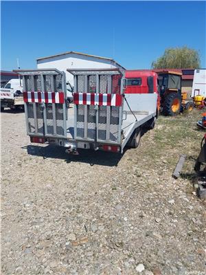 Mitsubishi Canter 3,5 t platforma transport auto - imagine 3