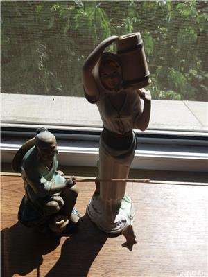 Colectie souvenir bibelouri China vechi jad preot invatator caine insectar taranca cu urcior roman - imagine 6