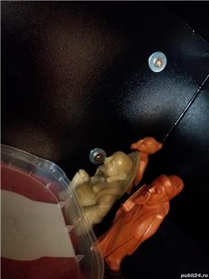 Colectie souvenir bibelouri China vechi jad preot invatator caine insectar taranca cu urcior roman - imagine 2